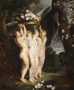 Peter Paul Rubens Three Graces painting